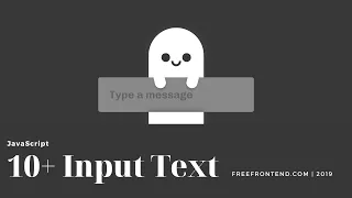 10 JavaScript Input Text Effects