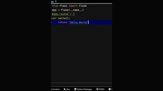 Building a Simple Web Application with Flask Hello World in python