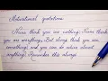 How to write cursive Writing Cursive Writing Practice for Beginners