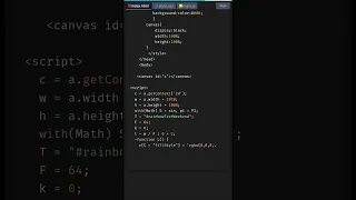 Create Rainbow Text Animation with HTML Canvas HTML5 Canvas Tutorial