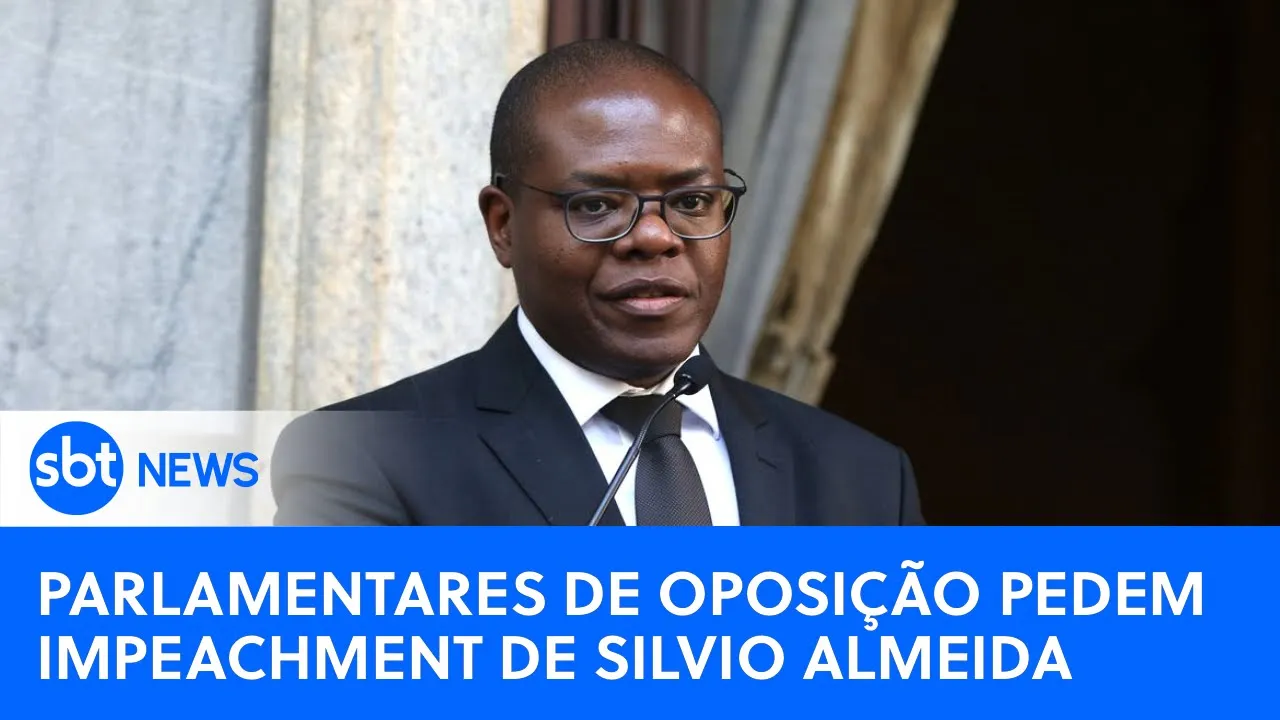 ????SBT News na TV: Oposição pede impeachment do ministro Silvio Almeida