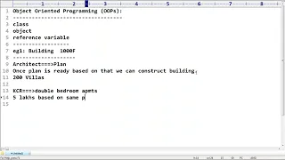 Advanced Python OOPs Class Object and Reference Variables in Simple Way