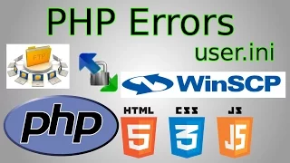 PHP Errors On user ini file error reporting display PHP errors