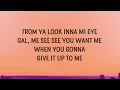 Sean Paul - As a woman on my own I got it goin on (Give It Up To Me) (Lyrics) ft. Keyshia Cole