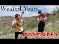 Download Lagu Iron Maiden - Wasted Years Acoustic | Guitar Cover on Classical Fingerstyle Guitar with Violin