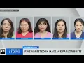 5 arrested for offering sex acts for money at South Florida massage parlors s say