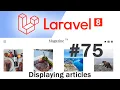 Laravel 8 News Website Displaying articles Quick programming tutorial