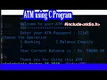 ATM using C Program mini project by C Programming Language Complete Code VipVid