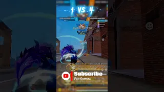 1 Vs 4 I Wish I Didn T Try This 1 बन म 4 क श म न यह क श श न क ह त Shorts Freefire  1 Vs 4 I Wish I Didn T Try This 1 बन म 4 क श म न यह क श श न क ह त Shorts Freefire