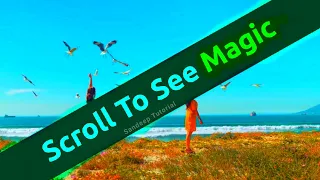 Split on Page Scroll using CSS Vanilla Javascript Finally Revealed