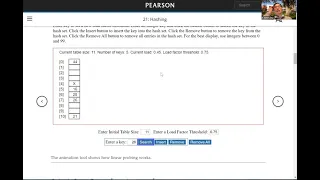 Daniel Liang Python Section 21 4 Handling Collisions Using Open Addressing