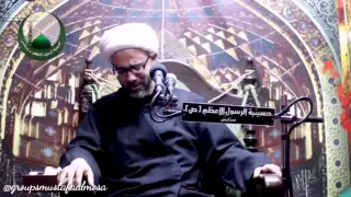 عتاب السيدة زينب لأخيها العباس💔الشيخ مصطفى الموسى