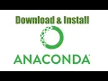 Download Install Anaconda for Machine Learning