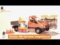 Lagu Bruder MB Sprinter met bestuurder en accessoires art. 2537