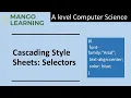 Cascading Style Sheets Selectors