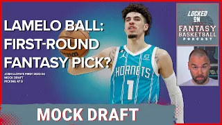Yahoo 12 Team NBA Fantasy Basketball 2023 Mock Draft Analysis Picking at Pick 9