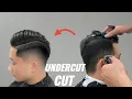 How To Cut Undercut Hairmen s Undercut Haircut Tutorial Step-by-Step Hair men s cut