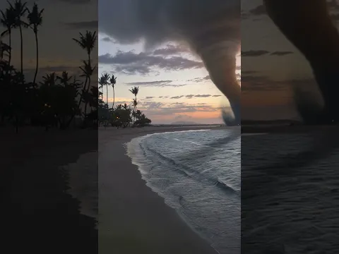 beach tornado