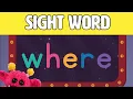 WHERE - Let s Learn the Sight Word WHERE with Hubble the Alien Nimalz Kidz Songs and Fun
