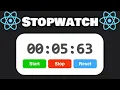 Build this stopwatch with React