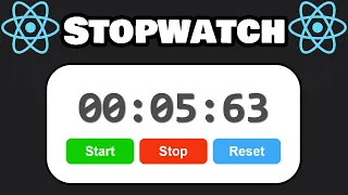 Build this stopwatch with React
