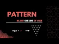 Inverted Pyramid Equilateral Triangle One Line Code Python 2022