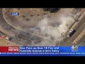 Easy Fire Flare-Up Near 118 Freeway In Simi Valley