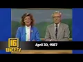 Newswatch 16 for April 30 1987 From the WNEP Archives