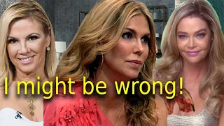 rhobh brandi glanville backtracks on denise richards affair rhony ramona singer lyme interview news