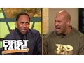 LaVar Ball Stephen A have an intense shouting match First Take