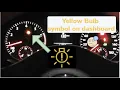 What Yellow Bulb Monitoring Warning Light means VW Scirocco