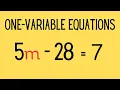 Solving One - Variable Equations