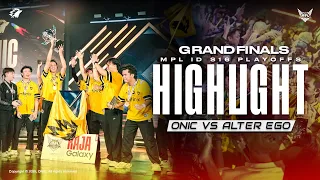 kalian juga tau siapa yang jadi juaranya onic vs ae full highlight grand final mpl id s16