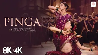 pinga 8k 4k music video deepika padukone priyanka chopra shreya ghoshal bajirao mastani
