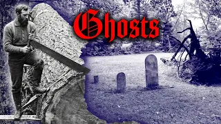 π Into the Mysterious Woods...Haunted "KITCHIE GOOMEE" Cemetery.