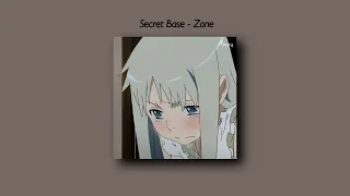 Download Secret Base ~ Kimi ga Kureta Mono [Anohana ED] (Slowed And Reverb + Underwater) Lyrics MP3