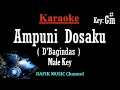 Download Lagu Ampuni Dosaku (Karaoke) D'Bagindas Nada Pria/ Cowok/ Male key G#m