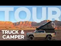 Living Full-Time in Our Alu-Cab Truck Camper Full Tour Setup