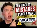 The Biggest WGU Mistakes New Students Make Avoid These
