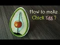 How to make Chick egg 3d Model Holiday Homework