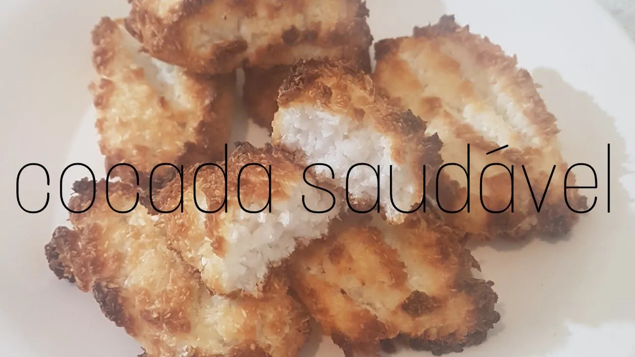 RECEITA COMO FAZER COCADA LOW CARB FIT SAUDÁVEL RECEITAS JUNINAS