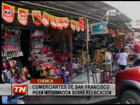Comerciantes de San Francisco piden información sobre reubicación