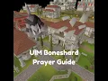 UIM Blessed Bone Shards Prayer Method