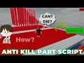 Fe Anti Kill Part Script Showcase - ROBLOX EXPLOITING