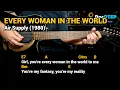 Every Woman In The World - Air Supply (Easy Guitar Chords Tutorial with Lyrics)