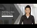 How to install pulls on new cabinet doors