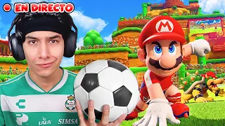 FUTBOL🔴EXTREMO🔴Y CON GRITOS🔴 | Jugando MARIO STRIKERS 🔥