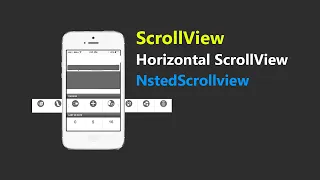 Android Studio ScrollView HorizontalSerollview NstedScrollView