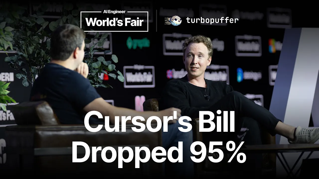Building Turbopuffer: Gergely Orosz (@pragmaticengineer ) × Simon Eskildsen (CEO): video thumbnail