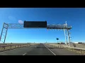 Driving from Cheyenne to Laramie Wyoming